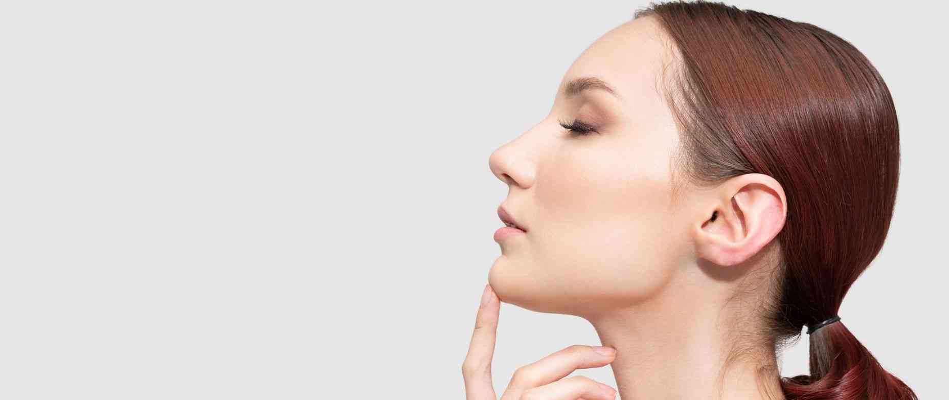 double chin causes and treatment image