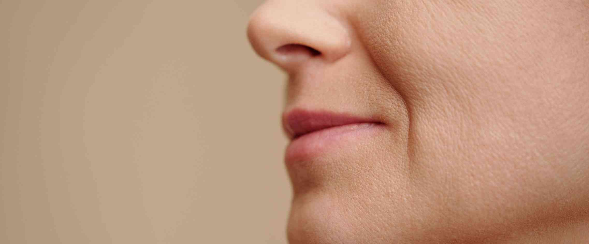 Face with Nasolabial Folds